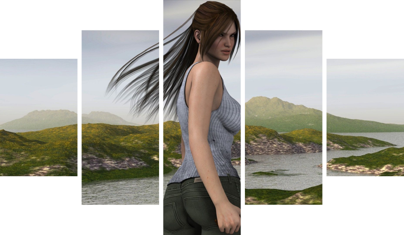 Tomb Raider – 5 Panels – Multiple Sizes | Home Decor