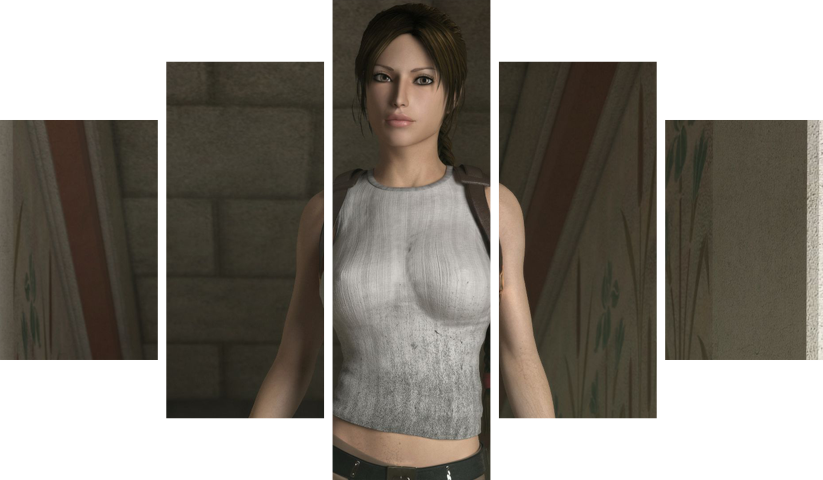 Tomb Raider – 5 Panels – Multiple Sizes | Home Decor