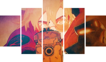 Trigun – 5 Panels – Multiple Sizes | Home Decor