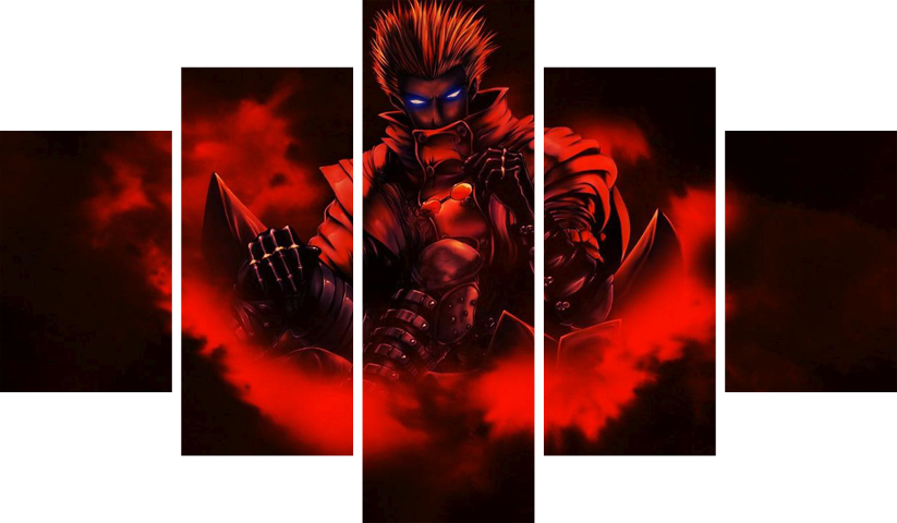 Trigun – 5 Panels – Multiple Sizes | Home Decor