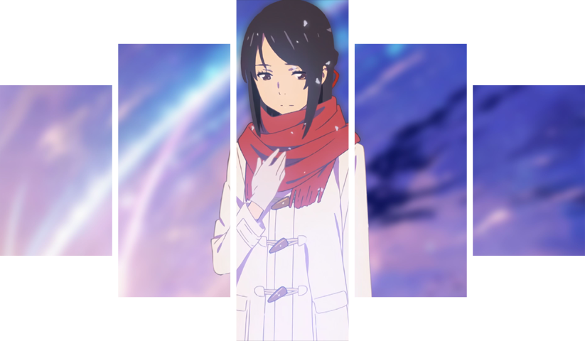 Your Name – 5 Panneaux – Plusieurs Tailles | Décoration Maison