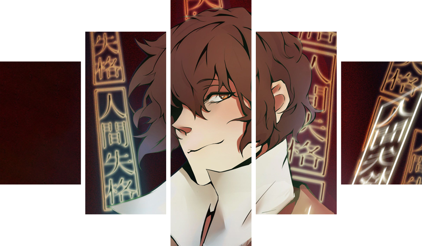 bungo stray dogs – 5 Panels – Multiple Sizes | Home Decor
