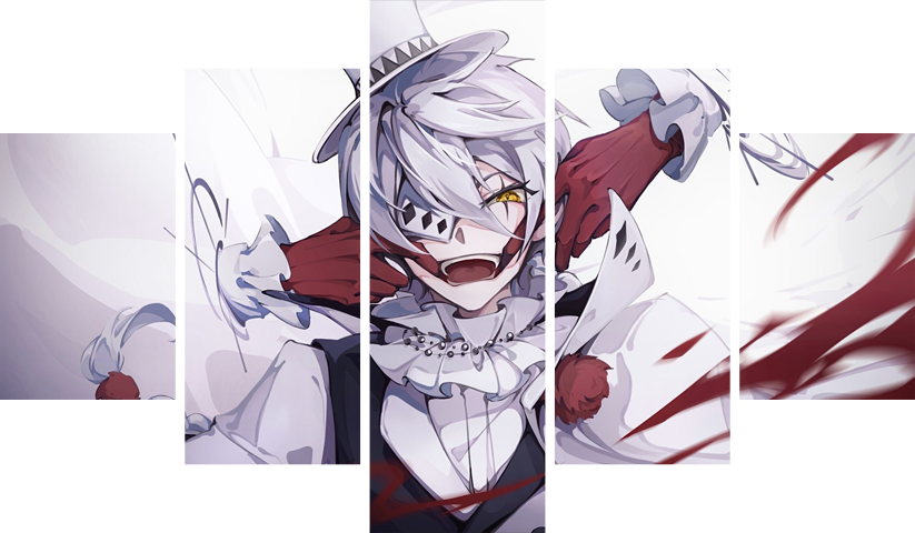 bungo stray dogs – 5 Panels – Multiple Sizes | Home Decor